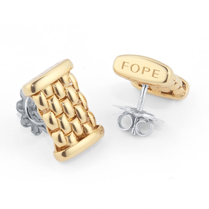 Fope Essentials 18ct Yellow Gold Stud Earrings