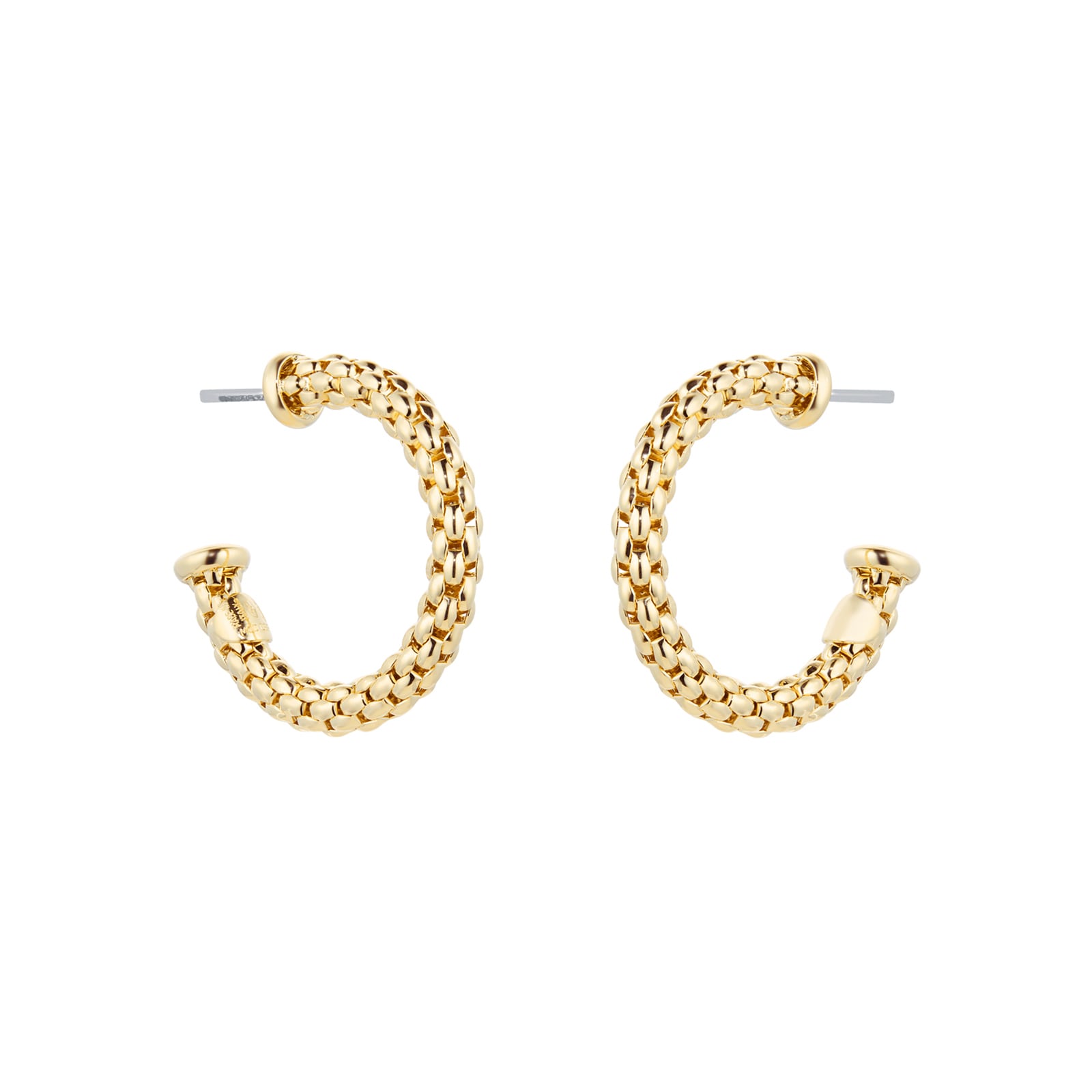 Essentials 18ct Yellow Gold Small Hoop Earrings