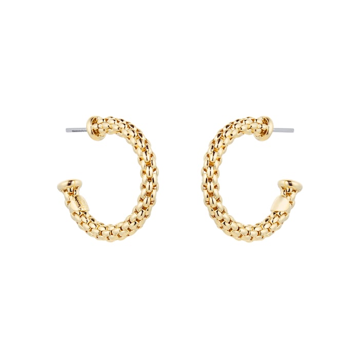 Fope Essentials 18ct Yellow Gold Small Hoop Earrings