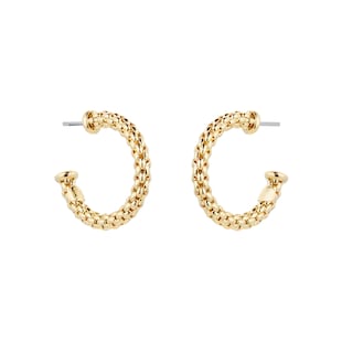 Fope Essentials 18ct Yellow Gold Small Hoop Earrings