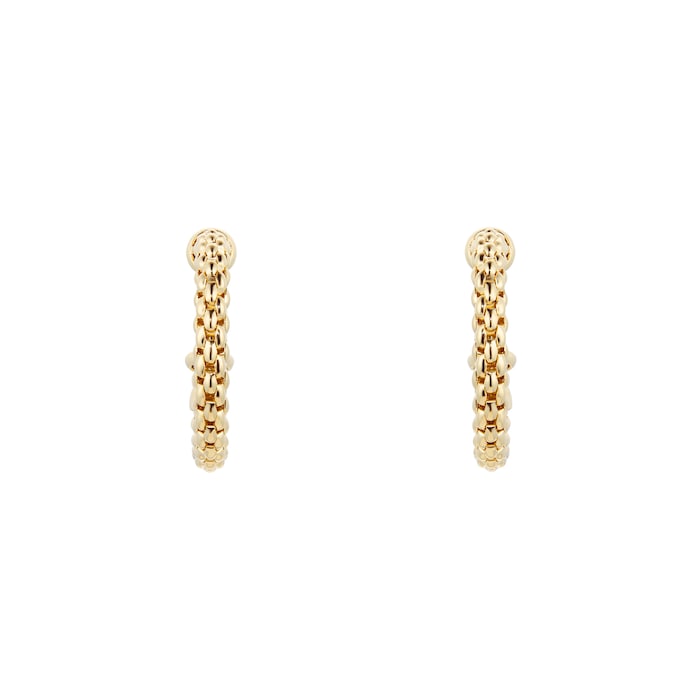 Fope Essentials 18ct Yellow Gold Small Hoop Earrings