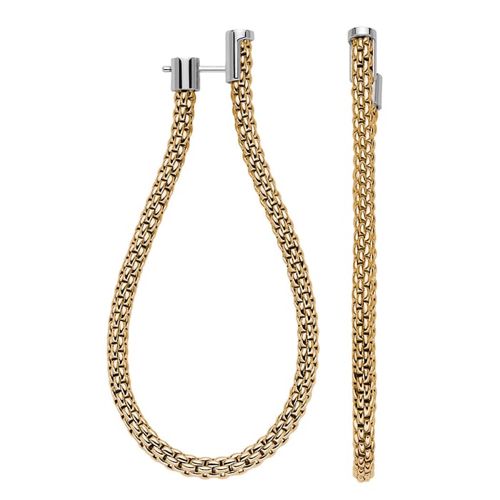 Fope 18k Yellow Gold Essentials Hoop Earrings