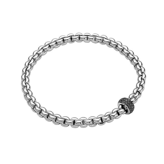 Fope 18ct White Gold Eka Flex'It 0.41cttw Diamond Bracelet