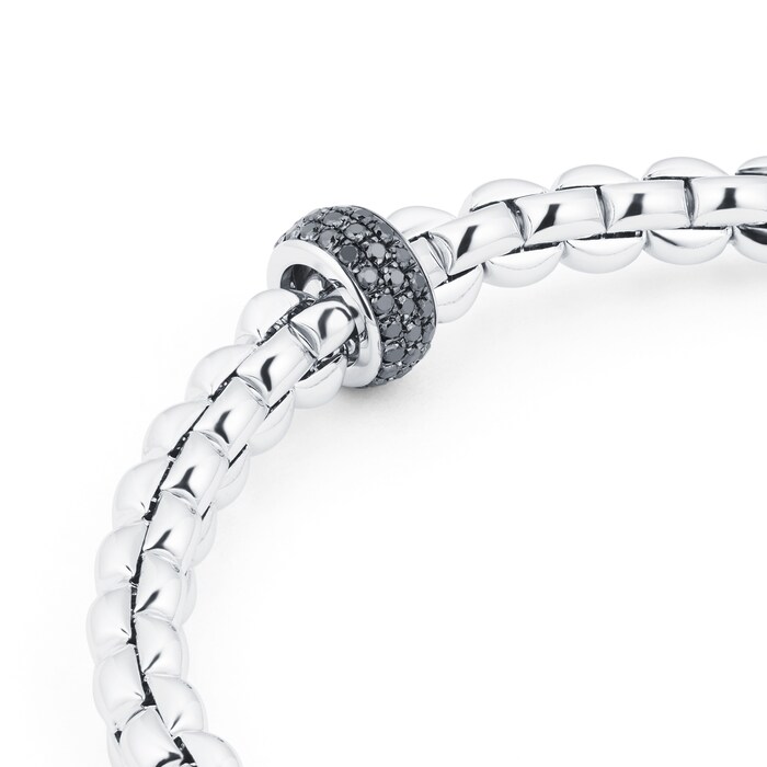 Fope 18ct White Gold Eka Flex'It 0.41cttw Diamond Bracelet