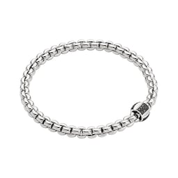 37251201 - 18ct White Gold 0.41cttw Black Diamond Eka Bracelet