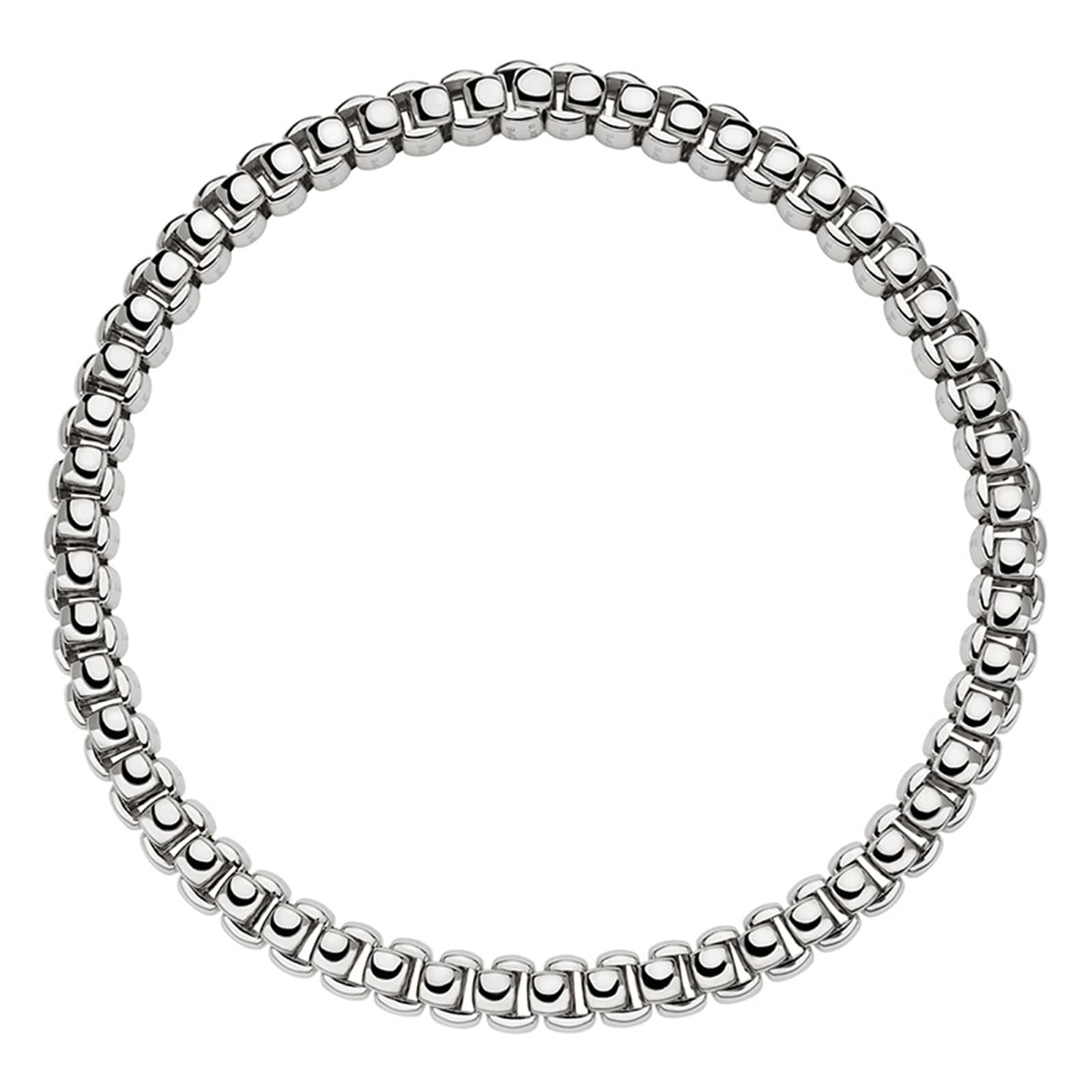 18ct White Gold Luna Necklace