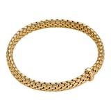 Fope 18ct Yellow Gold Vendome 0.01ct Diamond Bracelet