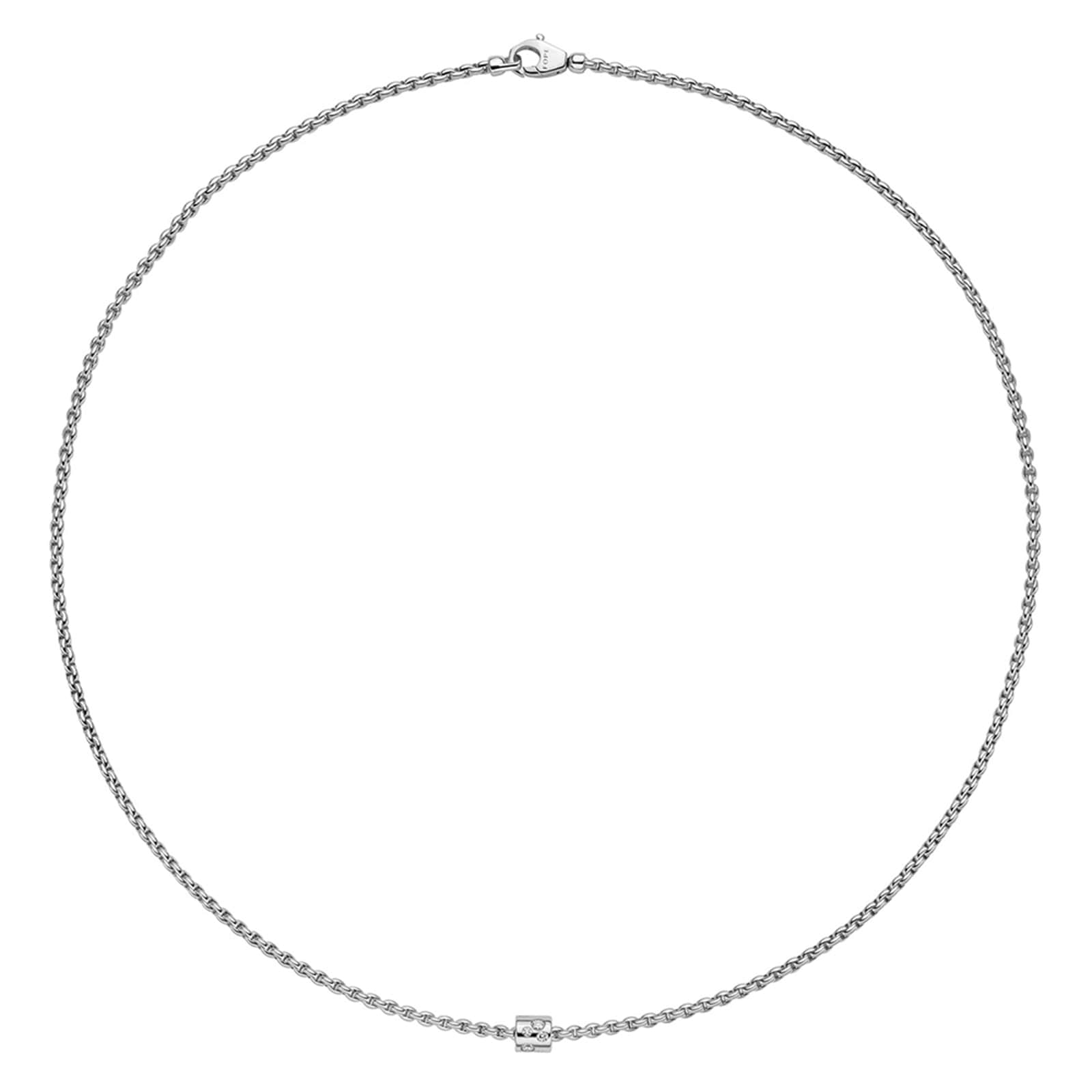 18ct White Gold Aria 0.17ct Diamond Necklet