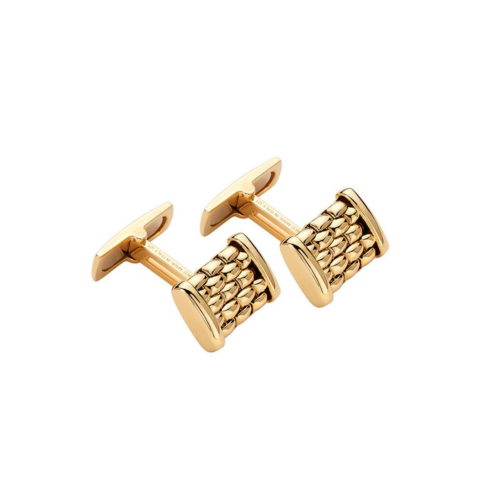 Fope Mens 18ct Yellow Gold Cufflinks