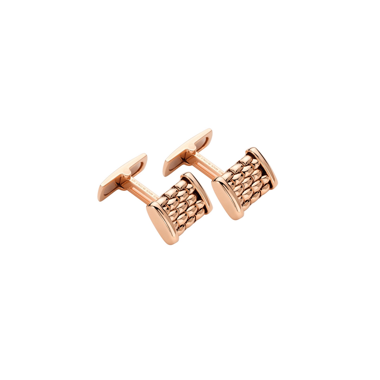 Mens 18ct Rose Gold Cufflinks