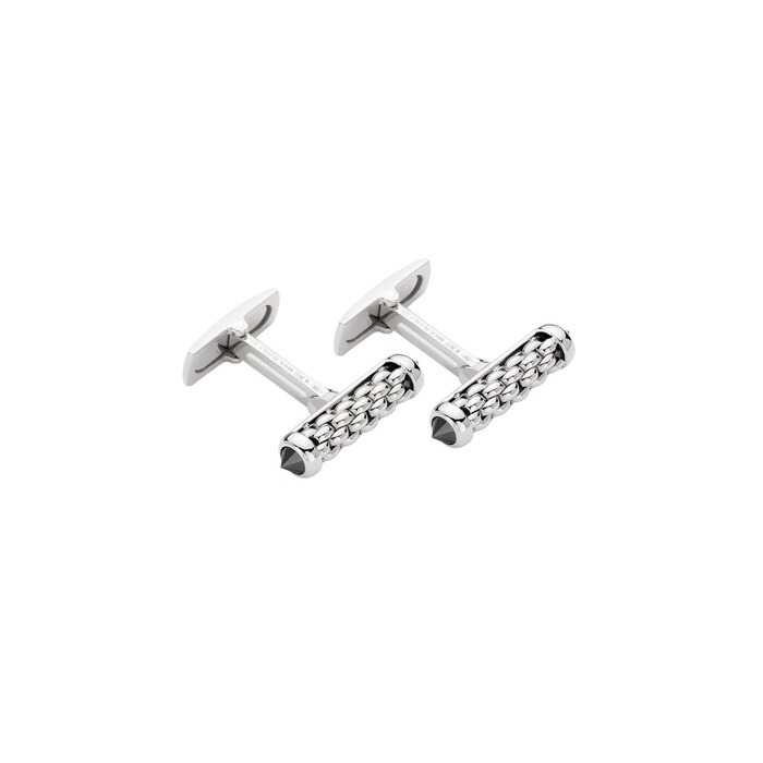 Fope Mens 18ct White Gold Solo Cufflinks