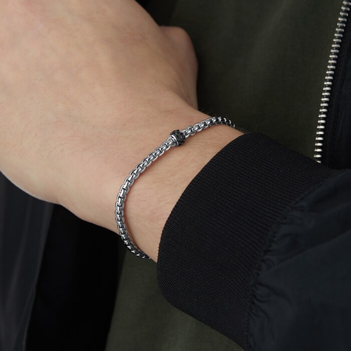 Fope 18ct White Gold Diamond Bracelet