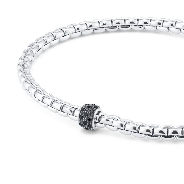 Fope 18ct White Gold Diamond Bracelet