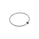 Fope Mens 18ct White Gold Diamond Bracelet