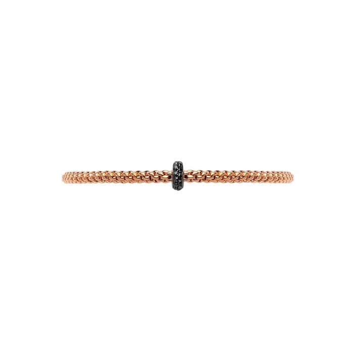 Fope 18ct Rose Gold Diamond Bracelet