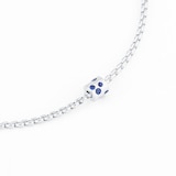 Fope Exclusive 18ct White Gold Sapphire Necklace