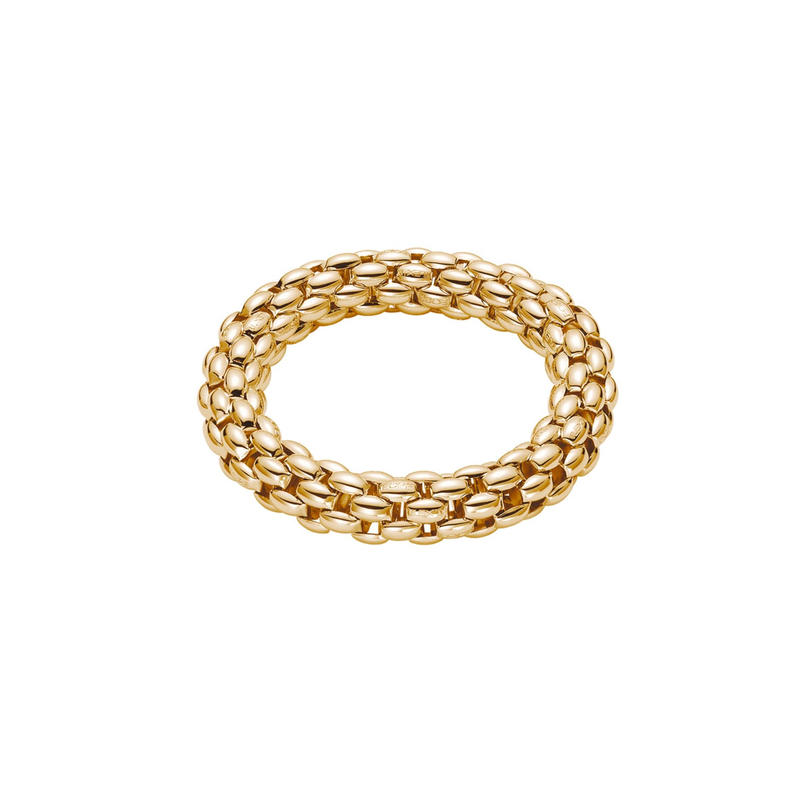 18ct Yellow Gold Icon Flex'it Bangle