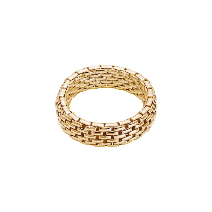 FOPE 18ct Yellow Gold Icon Flex'it Bangle