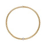 Fope 18ct Yellow Gold Diamond Necklace