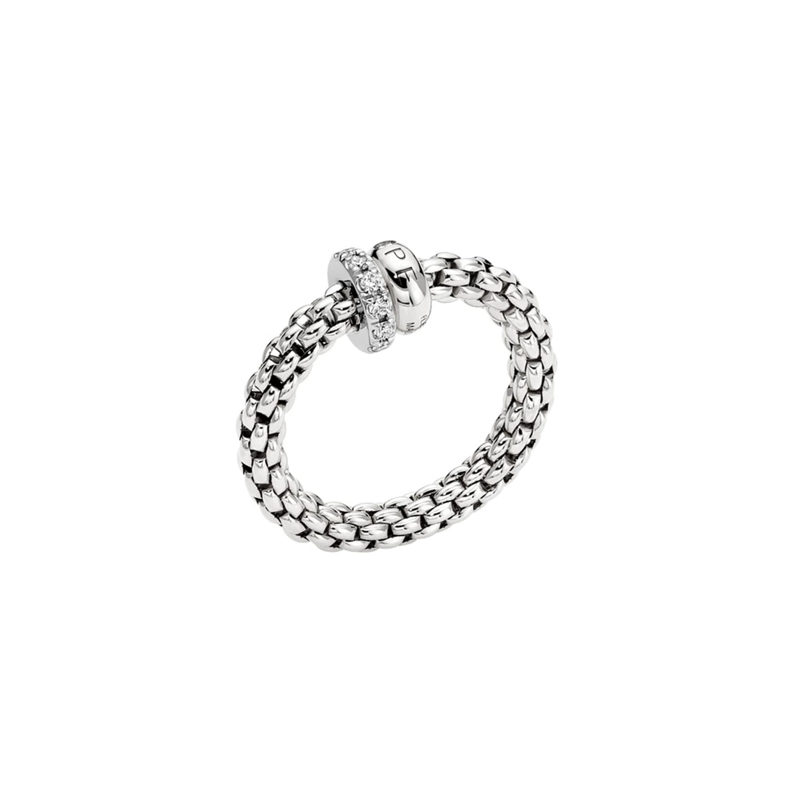 Necklet with diamond pave' - FOPE