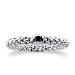37251452 - Souls 18ct White Gold 0.14ct Black Diamond Ring - Large