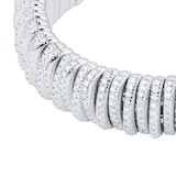 Fope 18ct White Gold Panorama 5.24ct Diamond Bracelet - Size Medium