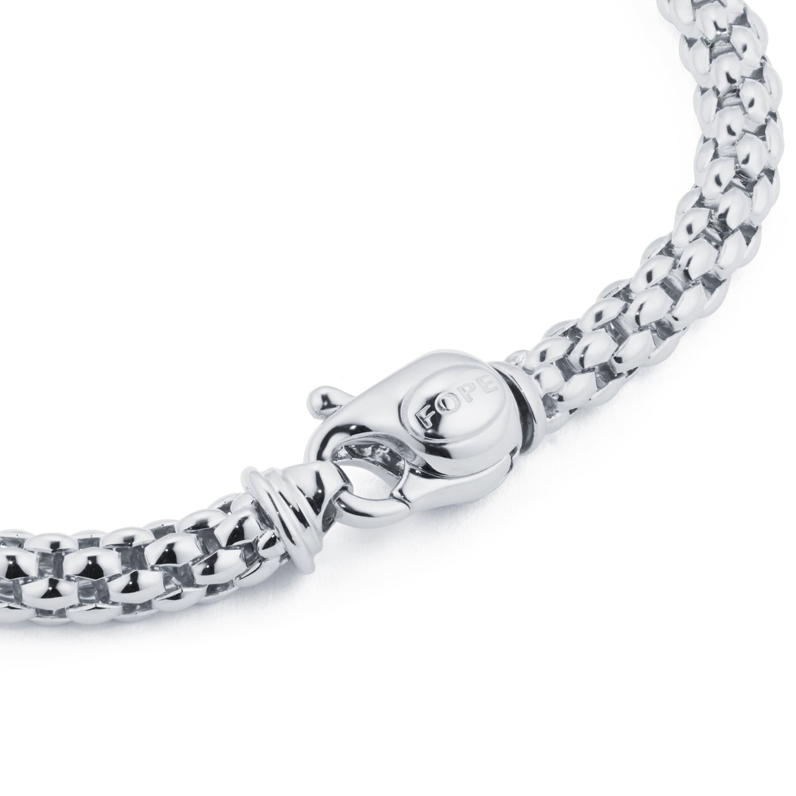 Fope 18ctWhite Gold Solo 0.29ct Diamond Necklace Fope 18ctWhite Gold Solo 0.29ct Diamond Necklace