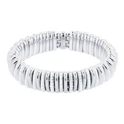 37251586 - 18ct White Gold Pano 2.65ct Diamond Bracelet - Size Medium