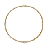 Fope 18ct Yellow Gold Solo 0.56ct Diamond Necklace
