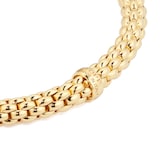 Fope 18ct Yellow Gold Solo Bracelet - Size Small