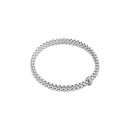 37251651 - 18ct White Gold Vendome Flex'it Diamond Bracelet