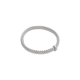 FOPE 18ct White Gold Vendome Flex'it Diamond Bracelet