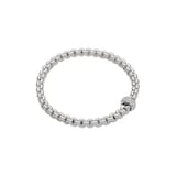 FOPE 18ct White Gold Eka Flex'it 0.37ct Diamond Bracelet