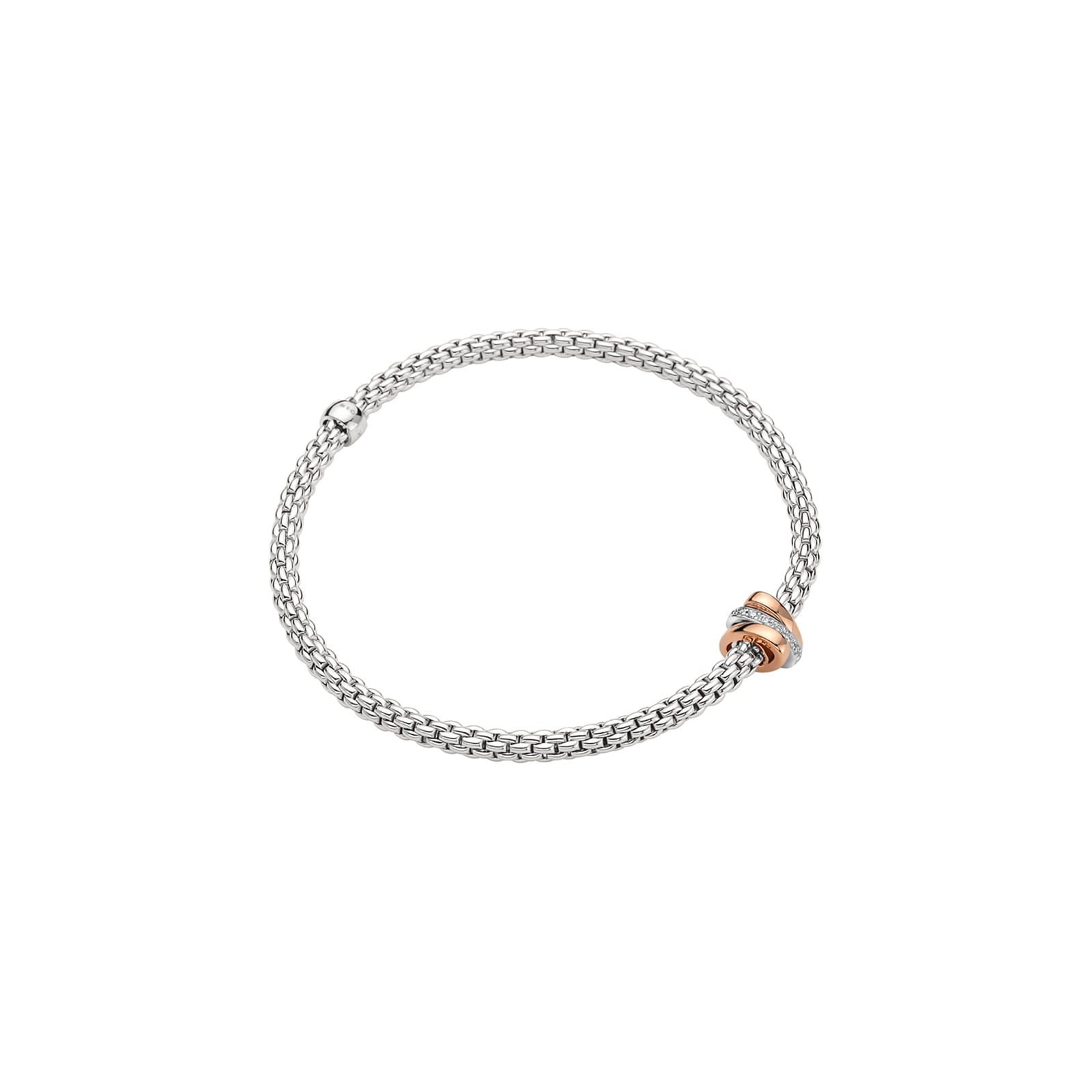 18ct White Gold Prima Flex'it Bracelet