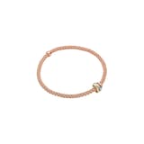 FOPE 18ct Rose Gold Prima Flex'it Bracelet