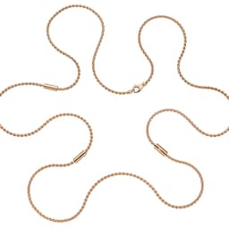 37251752 - 18ct Rose Gold Aria 0.02ct Diamond Necklace