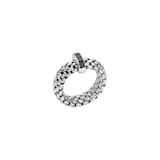 FOPE 18ct White Gold Vendome Flex'it Black Diamond Ring - Large