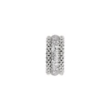 Fope 18ct White Gold Pave 2.98ct Diamond Bubble Ring