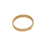 FOPE 18ct Yellow Gold Panorama Flex'it 0.01ct Diamond Bracelet