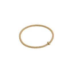 37251827 - 18ct Yellow Gold Prima Flex'it 0.01ct Diamond Bracelet