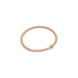 37251834 - 18ct Rose Gold Eka Flex'it 0.01ct Diamond Bracelet