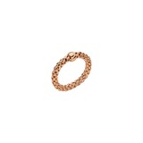 FOPE 18ct Rose Gold Essentials Flex'it Ring - Large