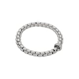 FOPE 18ct White Gold Eka Flex'it 0.58ct Diamond Bracelet