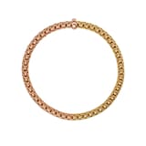 FOPE 18K Yellow & Rose Gold Flex'It Vendome 0.01cttw Diamond Bracelet - Medium