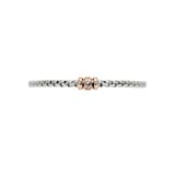 FOPE 18K White Gold Flex'It EKA 0.18cttw Diamond Bracelet - Medium