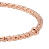 FOPE 18ct Rose Gold Eka Flex'it 0.18ct Diamond Bracelet