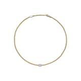 FOPE 18ct Yellow Gold Eka 0.18ct Diamond Necklace