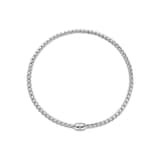 FOPE 18ct White Gold Flex'it 0.05ct Diamond Necklace