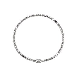 37251923 - 18ct White Gold Flex'it 0.05ct Diamond Necklace
