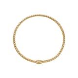 FOPE 18ct Yellow Gold Eka Flex'it 0.05ct Diamond Necklace